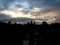 Sunrise.  Angkor Wat