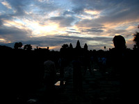 Sunrise.  Angkor Wat