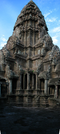 Prasat (rather poorly stitched together). Angkor Wat