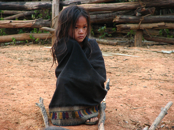 Hmong village near Luang Prabang, Laos    November 2007