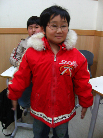 Ricky, the most adorable child in school
