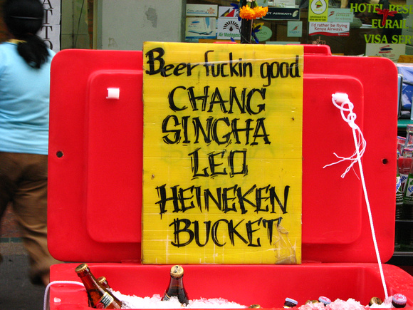 Khao San Road, Bangkok, Thailand    November 2007