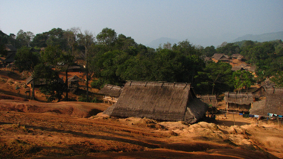 Hmong village near Luang Prabang, Laos    November 2007