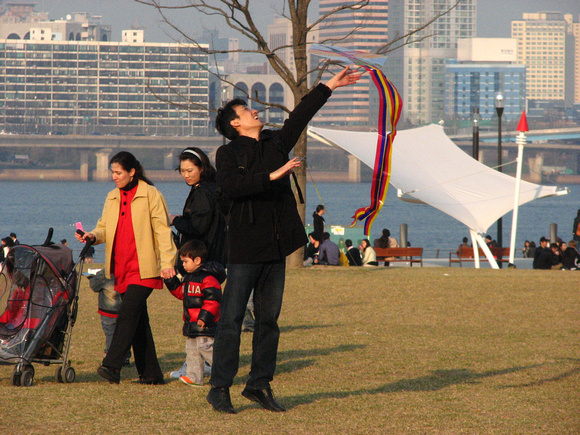 Han River Park (한강 공원), April 2010